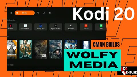 Kodi Builds - Wolfy Media - Cman Repo
