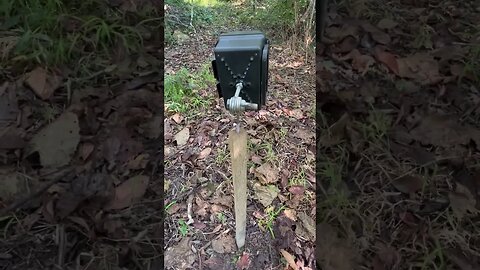 Easy DIY Game Camera Mount #beaver #trapping #gamecamera #gamecam