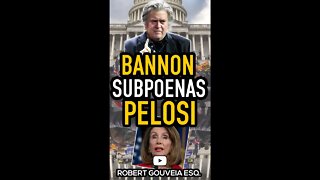 #Bannon Subpoenas #Pelosi #Shorts