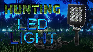 LED Handheld Camping and Hunting Spotlight - 5556 Lumens High Intensity