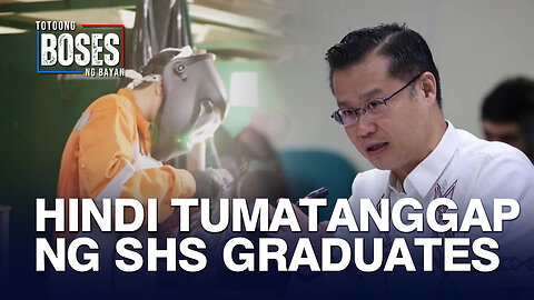 Mismong gobyerno, hindi tumatanggap ng SHS graduates sa trabaho