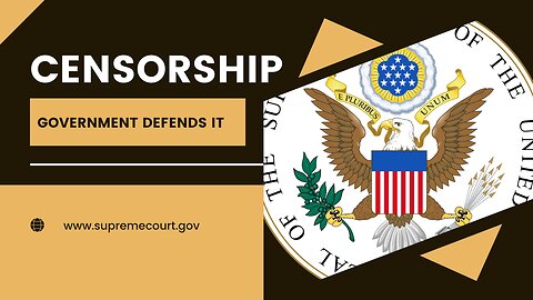 Government strenuously defending censorship
