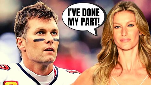 Gisele SPEAKS OUT After Tom Brady Reports | Wants Him Around More, Says She's "Done Her Part"