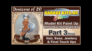 Garage Kits Avia Bust Paint Up Series Part 3/Final