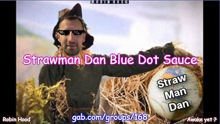 Strawmandan Blue Dot Sauce promotion - FLAT EARTH