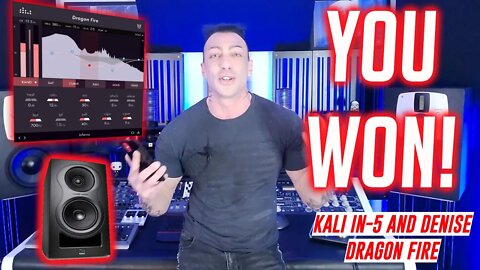 Giveaway Winners! Kali IN-5 and Denis Audio Dragon Fire Plugin