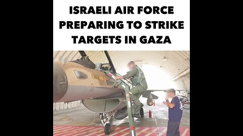 🛑 A Força Aérea Israelense se preparando para ataques contra alvos terroristas em Gaza. 🛑 #shorts