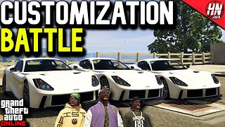 Grotti Itali GTO Customization Battle ft. @gtanpc @twingeplaysgames | GTA Online