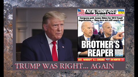 FLASHBACK 2020: President Trump called out James Biden’s business dealings in the Middle East