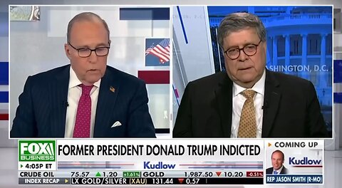 Bill Barr says we have crossed the rubicon...