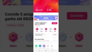 receba 300 reais com esse app