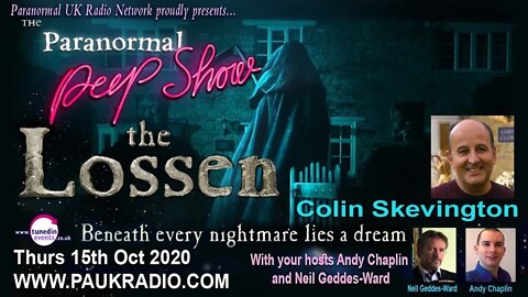 The Lossen director Colin Skevington talks to The Paranormal Peep Show Oct 2020 25 Fps handbraked