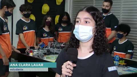 Gov. Valadares: estudantes se preparam para participar do torneio de robótica