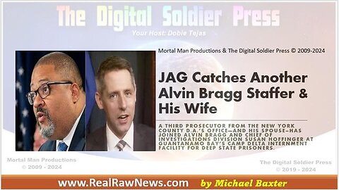 JAG ARRESTS AN ALVIN BRAGG STAFFER & HIS WIFE.