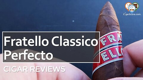 HOW GOOD Is The FRATELLO Classico PERFECTO? - CIGAR REVIEWS by CigarScore