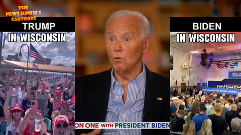 Biden: "How many people draw crowds like I drew today?" ABC: "I don't think you want to play the crowd game. Trump can draw big crowds." Biden: "But who does he have? I've not seen what you're proposing."