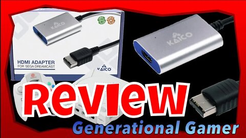 Kaico Dreamcast HDMI - Sega Dreamcast Cable Review and Test (Kaico Labs)