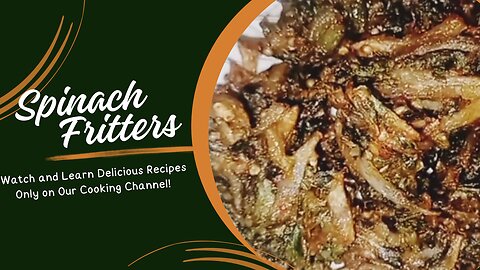 How to make Crispy Spinach Pakora Recipe in Hindi | Kitchen With Musfara