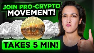 Support Pro-Crypto Policy! 💪 3 Simple Steps ✅ Only Takes 5 Min! (Get Active for 2024 Elections 🇺🇸 🚨)