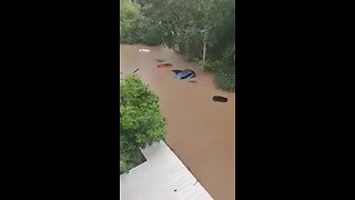 Volos, Greece is currently experiencing a severe flooding disaster.