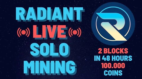 SOLO Mining RADIANT (RXD)! #crypto #radiant #mining