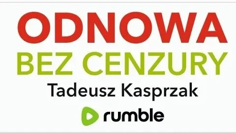 PRZEŚLADOWANIA Dziennikarzy w Polsce. Tadeusz Kasprzak - BEZ CENZURY Link Pod Filmem