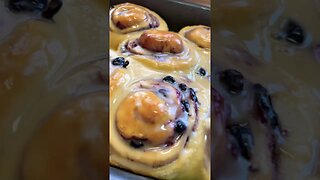 🫐 SWEET ROLLS! #dessert #baking #homecook #easyrecipe #foryou #fyp #reels #happy #cozy #sweets