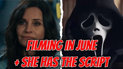 Scream 6 Starts Filming In June + Courteney Cox Has The Script - NEWS