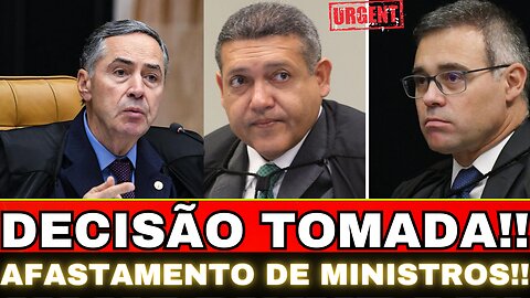 URGENTE!! BARROSO TOMA DECISÃO!! AFASTAMENTO DE MENDONÇA E KASSIO NUNES!!