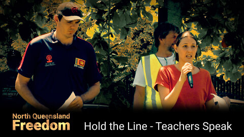 Hold The Line Rally 2022-01-15 - Teachers Speeches