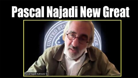 Pascal Najadi New Great - Update JFK! "The leader of Space Force"