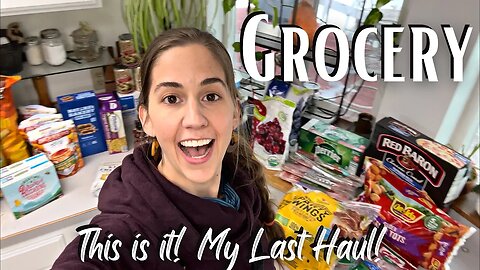 Once-A-Month GROCERY HAUL | Grocery Outlet Food Haul to Stock The Pantry (Mom of 5)