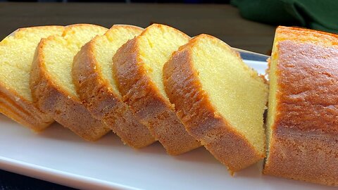 Cake in 5 minutes - You will make this cake Every day! Easy Quick Recipe - Butter cake, Vanilla cake