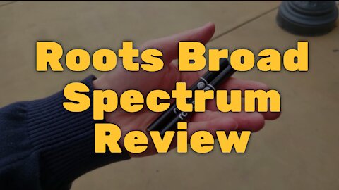 Roots Broad Spectrum Review: Feels Like Nug Run Bubble Hash