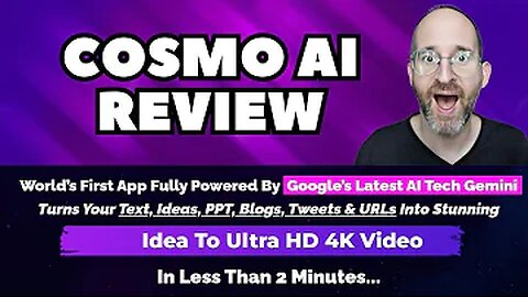 Cosmo AI Review - Cosmo AI Reviews and Demo