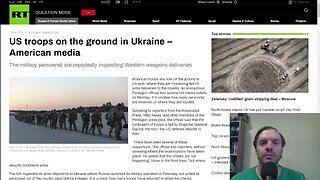 Apparently, US troops are on the ground in Ukraine