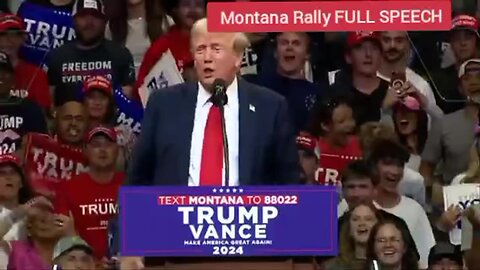 Donald Trump Montana Rally: FULL SPEECH