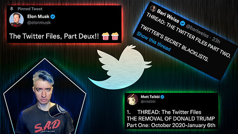 BOMBSHELL: TWITTER FILES Part 2 & 3 | Trump's Removal & Shadow Banning – Johnny Massacre Show 559