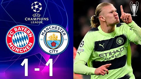 Man City 1(4)-1(1) Bayern Munich (UEFA Champions League) QF 2nd leg