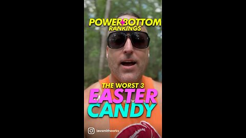 Power⚡️Bottom ranking the 3 worst Easter Candy gifted, you know, to celebrate Jesus 🇺🇸