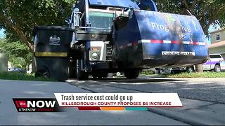 Trash service cost could go up