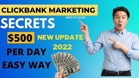 Click Bank Marketing Secrets I Click Bank Affiliate Marketing