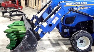 Strongest Subcompact Tractor?!? New Holland WORKMASTER 25s / LS MT125