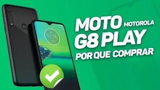 Moto G8 Play - 5 MOTIVOS PARA COMPRAR