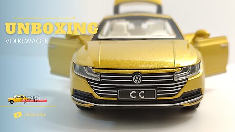 Unboxing of Volkswagen CC 2019 car | Miniature cars | Realistic Diecast Model