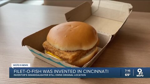 Filet-O-Fish invented by Cincinnati McDonald's franchise owner