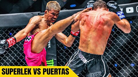 Epic Striking Showdown 😤 Superlek vs. Puertas - Kickboxing Full Fight