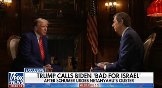 Trump: Biden DUMPED Israel