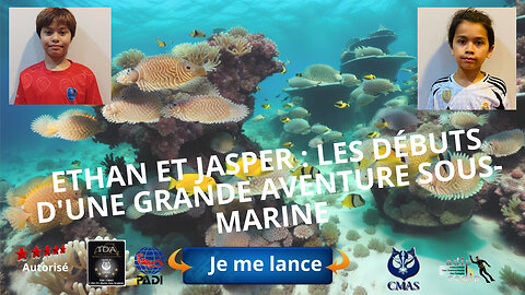 Ethan et Jasper : Les débuts d'une grande aventure sous-marine