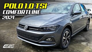 VOLKSWAGEN POLO COMFORTLINE 1.0 TSI 2021 VERSÃO INTERMEDIARIA MELHOR QUE ONIX PREMIER? Fast Car View